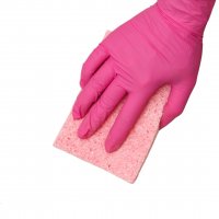 Púdermentes kesztyű nitril S-es méret (100 db)