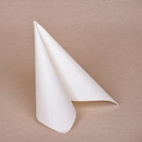 Fehér nem szőtt textil szalvéta 12x100db