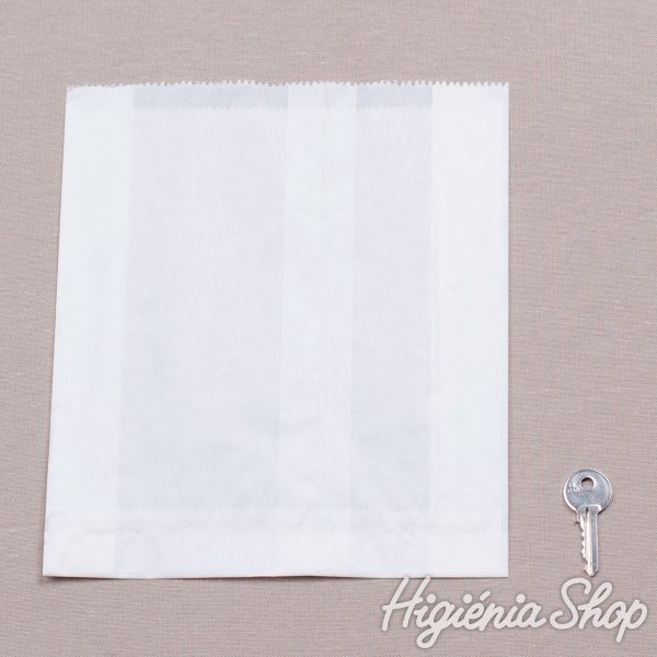 BontaBag Fehér papírzacskó extra nagy pizzaszelethez - 1500 db