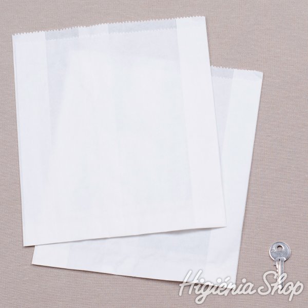 BontaBag Fehér papírzacskó extra nagy pizzaszelethez - 1500 db