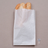 BontaBag 1,5 kg-os fehér sütőipari papírzacskó - 1000 db